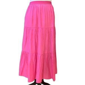 Joy joy tiered lined skirt XS NWT